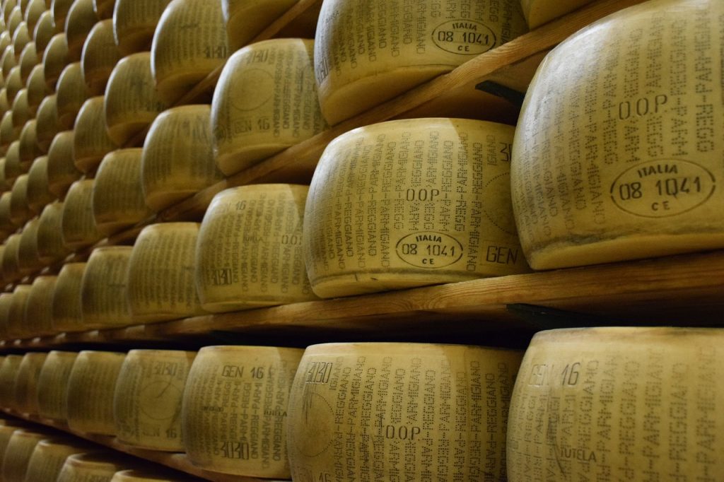 parmesan enceinte