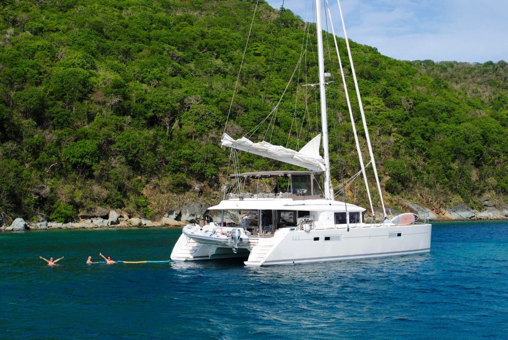Catamaran en martinique