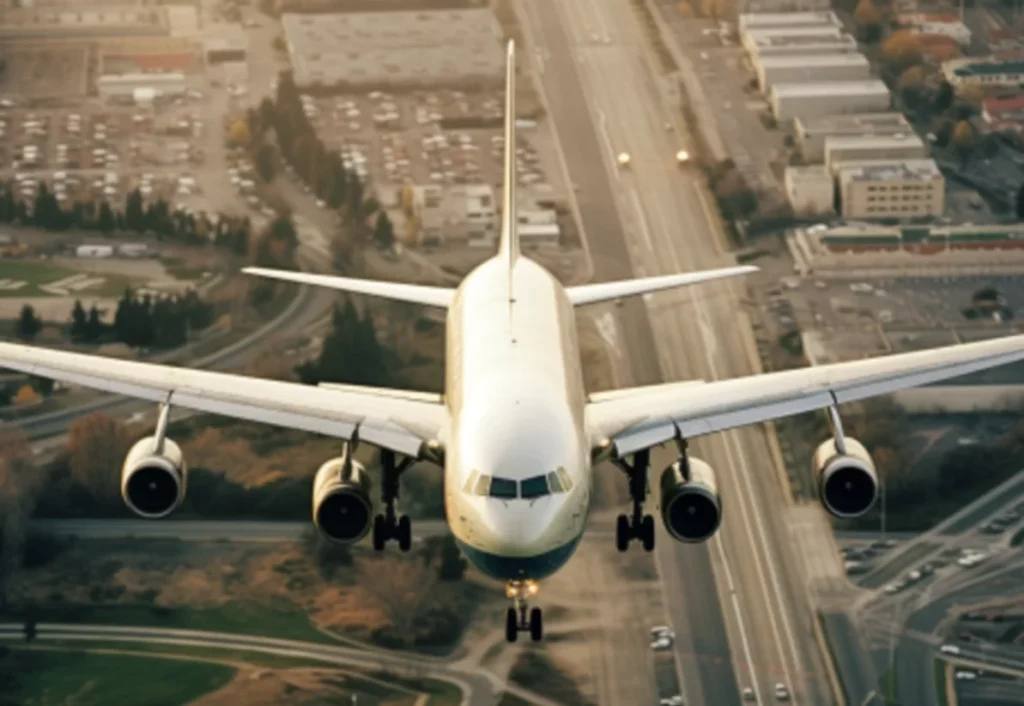 Avion vue de dessus