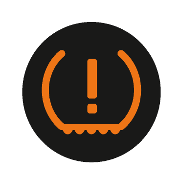 voyant orange point d'exclamation